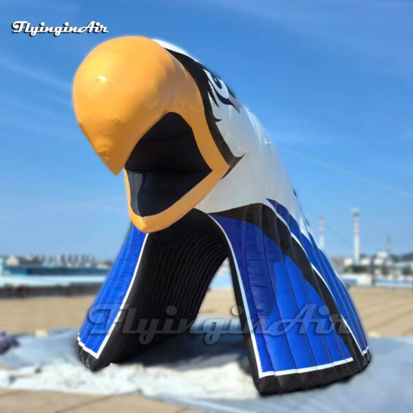 outdoor giant inflatable eagle tunnel for football match
