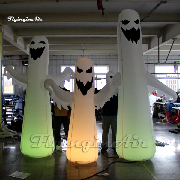illuminated giant inflatable ghost