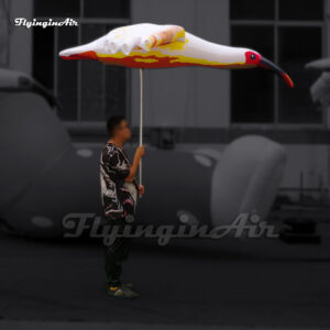 parade performance walking giant inflatable seagull puppet