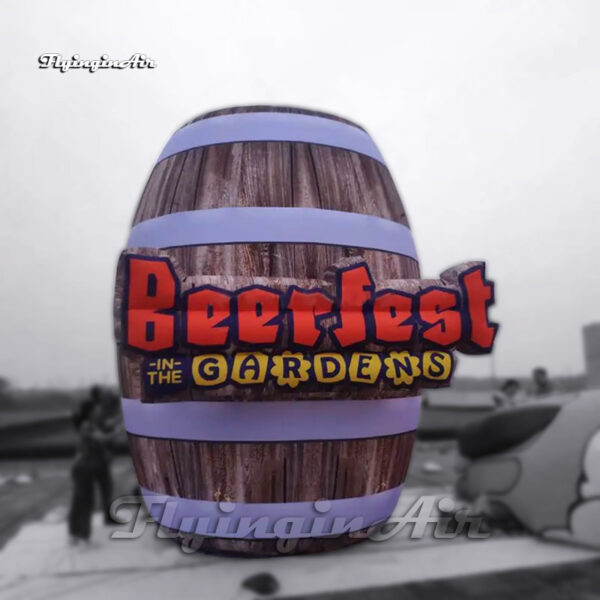 outdoor large inflatable beer barrel model