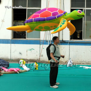 parade marine animal balloon controllable inflatable sea turtle puppet