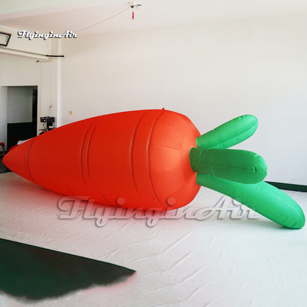 large inflatable carrot model
