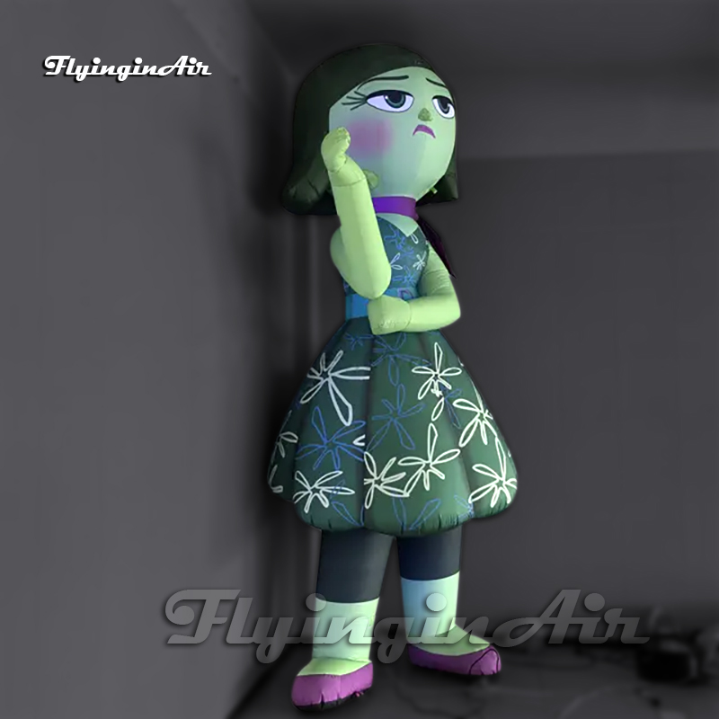 giant inflatable Disgust Inside Out character01