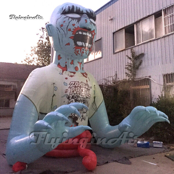 outdoor giant halloween inflatable zombie4
