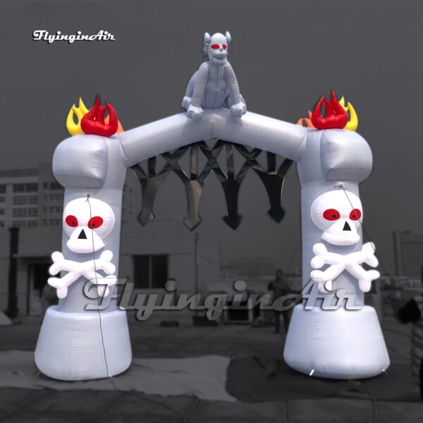 outdoor halloween entrance door inflatable hell Gate1