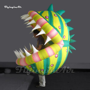 adult wearable parade clothing inflatable Cannibal Flower costume