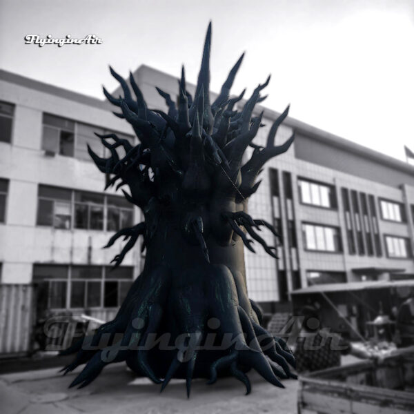 black giant inflatable tree monster2