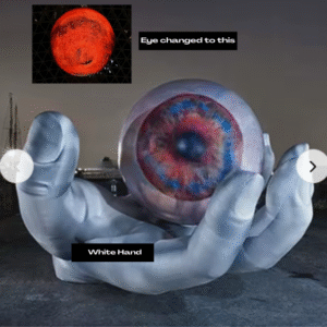 3m Wide Inflatable Hand with a Red Balloon in Hand