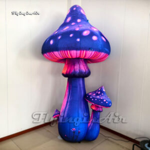 customized giant inflatable mushroom light