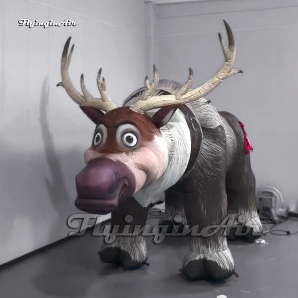 2m/3m/4m/5m/6m High Amazing Giant Inflatable Caribou Reindeer Frozen ...