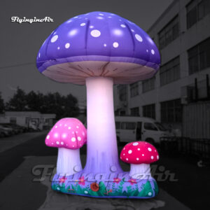 giant inflatable mushroom tree for stage decoration