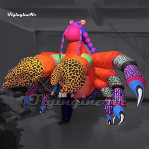 parade performance walking inflatable crab puppet Alebrije Monster