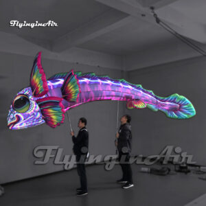 Mexican Alebrijes Monster Inflatable Fish Puppet for carnival parade