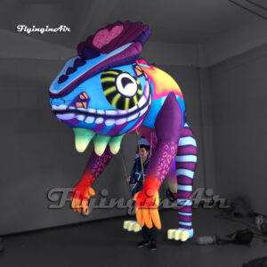 Alebrije Monster Puppet Walking Inflatable chameleon Puppet