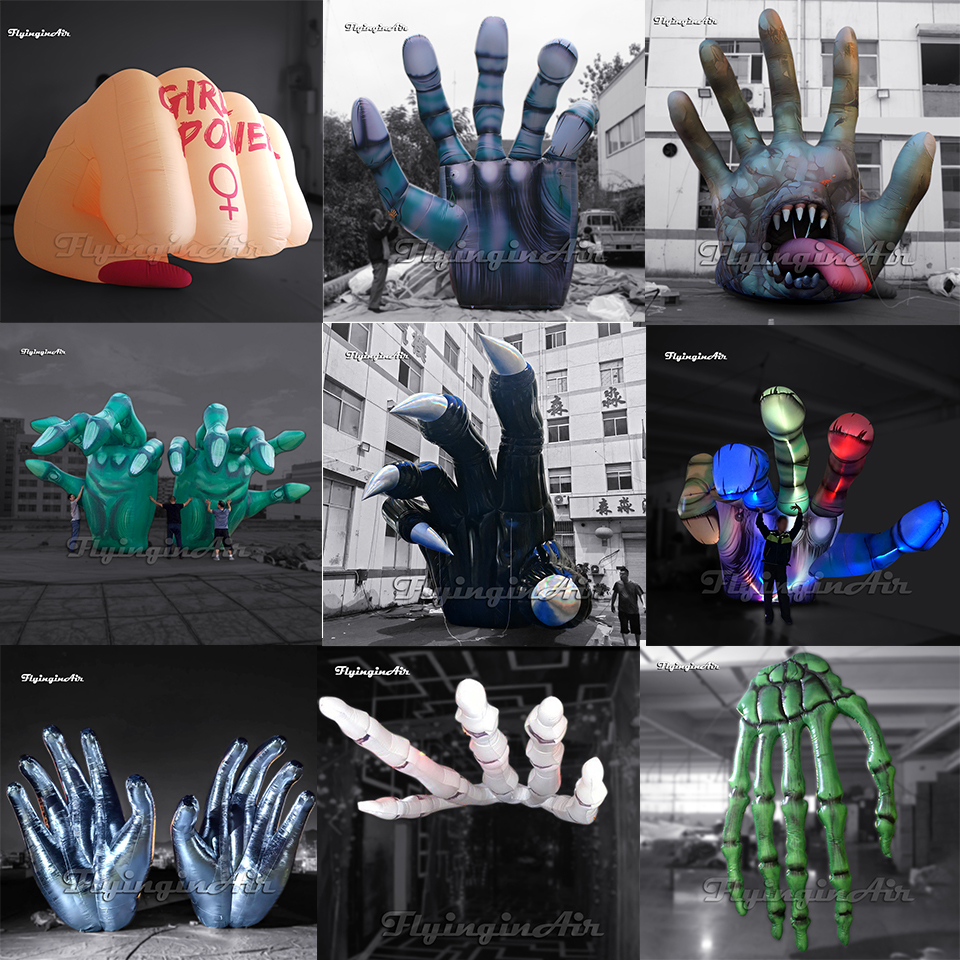giant inflatable hand/paw/talon/claw
