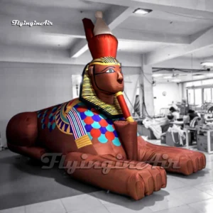 giant inflatable sphinx Ancient Egyptian Pharaoh stone statue