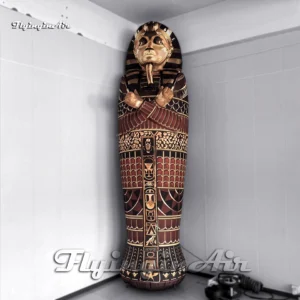 giant inflatable mummy ancient egyptian pharaoh's body