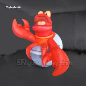 The Little Mermaid character giant inflatable sebastian hermit crab