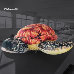 customized giant inflatable sea turtle marine animal for park decoration