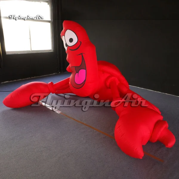 Sebastian Inflatable 2m/3m/5m Height Red Giant Inflatable Sebastian Crab Cartoon Lobster The ...