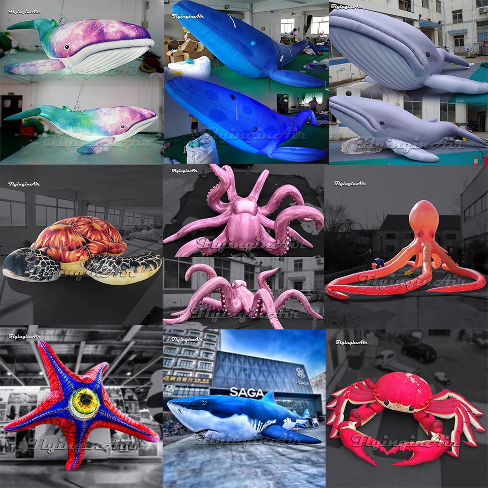 giant inflatable sea animal marine creature 