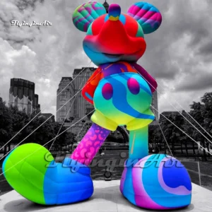 outdoor colorful giant inflatable Mickey Mouse cartoon character for park