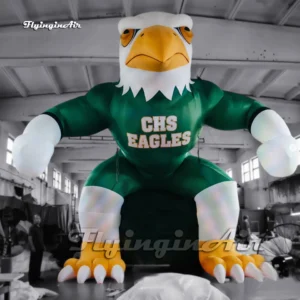 customized football entrance giant inflatable eagle tunnel
