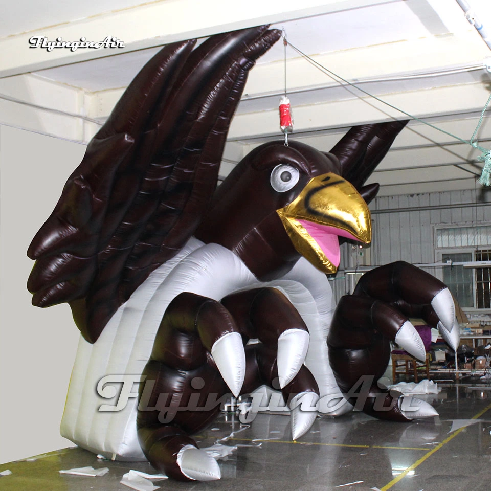 customized American football player entrance inflatable eagle tunnel
