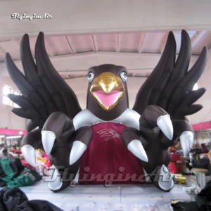 giant inflatable eagle tunnel football player entrance