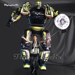 walking Transformers character inflatable Grimlock puppet for parade