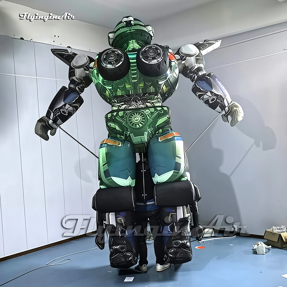 walking giant inflatable Transformers Mirage puppet blow up Autobots