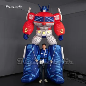 giant inflatable optimus prime puppet blow up transformers character for carnival parade