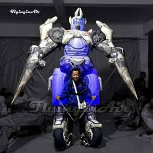 walking inflatable Sideswipe Transformers character puppet