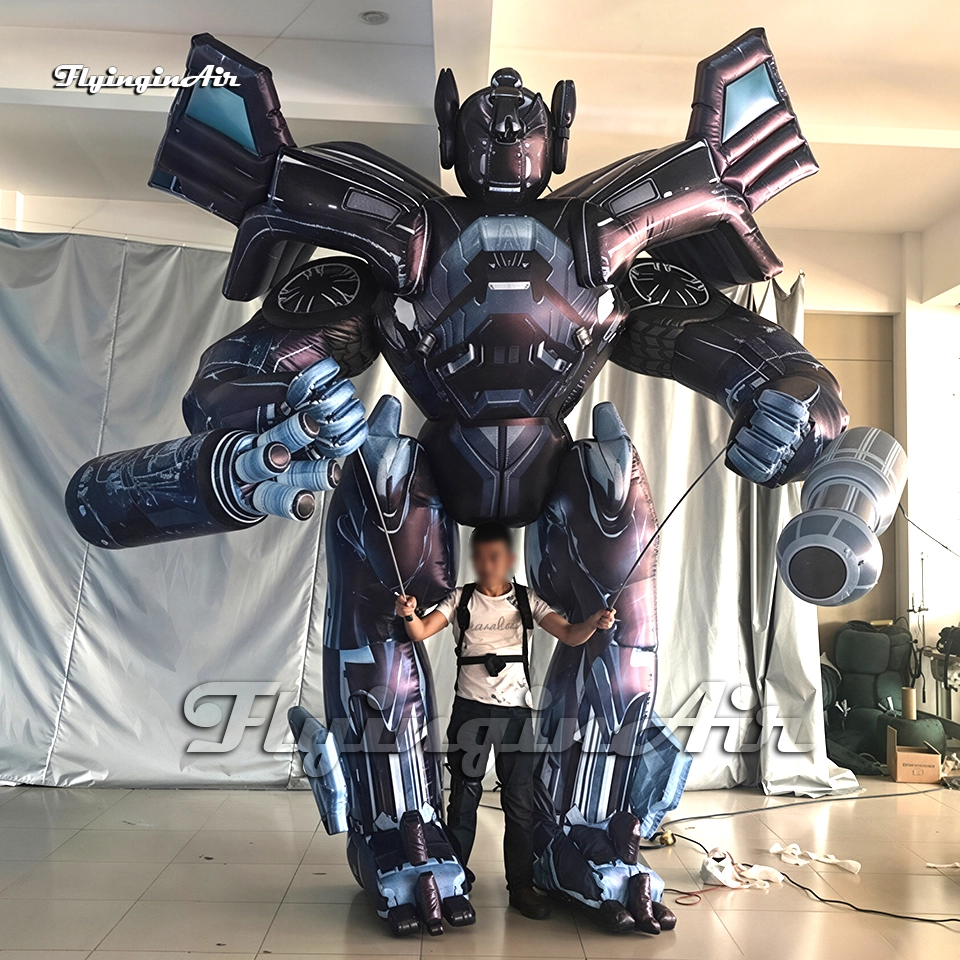 walking transformers robot giant walking inflatable Ultra Magnus puppet