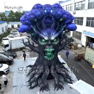 giant halloween inflatable tree monster for yard decoration